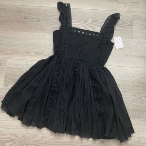 Free People Black Dress
